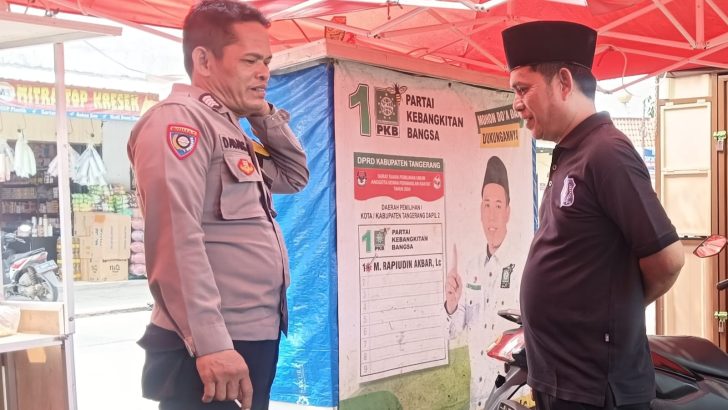 Polsek Kresek tak henti-hentinya melakukan berbagai upaya menjaga wilayahnya dari Gangguan Kamtibmas