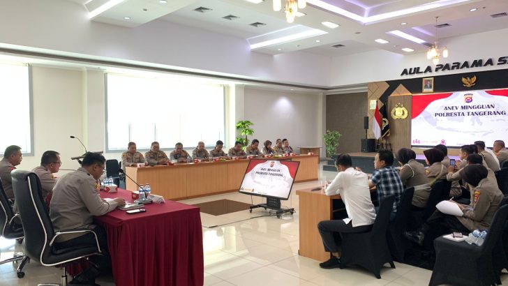 Anev Mingguan yang dilaksanakan ini bertujuan untuk mengevaluasi kinerja personil dan menindak lanjuti agenda-agenda kegiatan dalam waktu dekat ini.