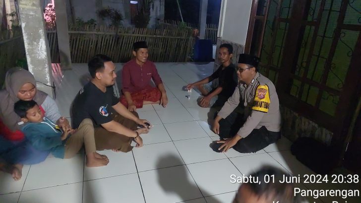 Bhabinkamtibmas polsek rajeg polresta tangerang melaksanakan kegiatan sambang