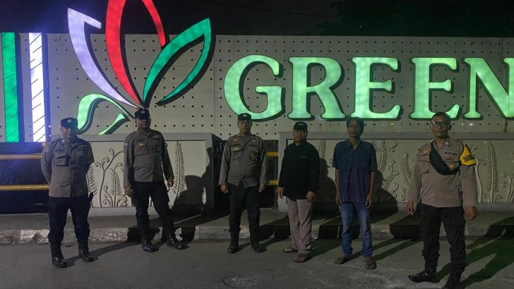 Antisipasi gangguan kamtibmas, piket fungsi polsek rajeg melaksanakan kegiatan patroli mobile