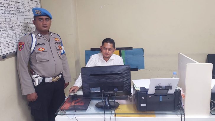 PENGECEKAN KEHADIRAN PIKET SATRESNARKOBA POLRESTA TANGERANG OLEH PIKET SIPROPAM POLRESTA TANGERANG