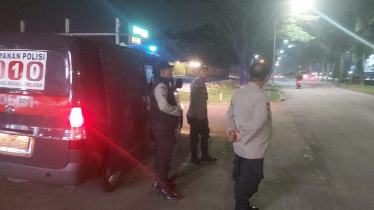 Polsek Panongan Laksanakan Ops Cipkon Antisipasi Guantibmas Malam Hari