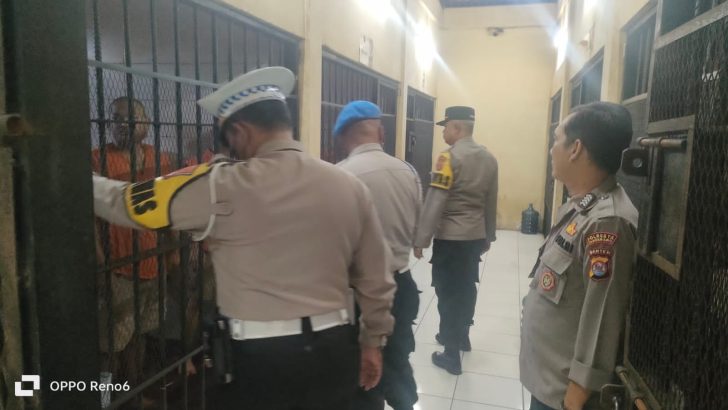 Pengecekan rutin Tahanan Mako Polresta Tangerang