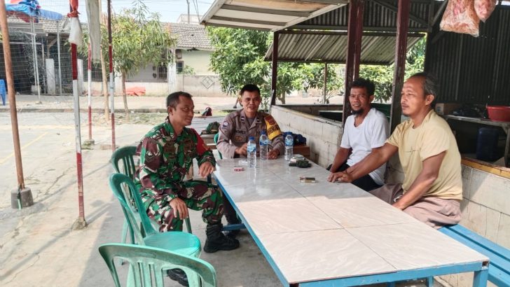 Anggota Polsek Cisoka Kegiatan Patroli dan Sambang Polisi Rw Guna Memelihara Kamtibmas