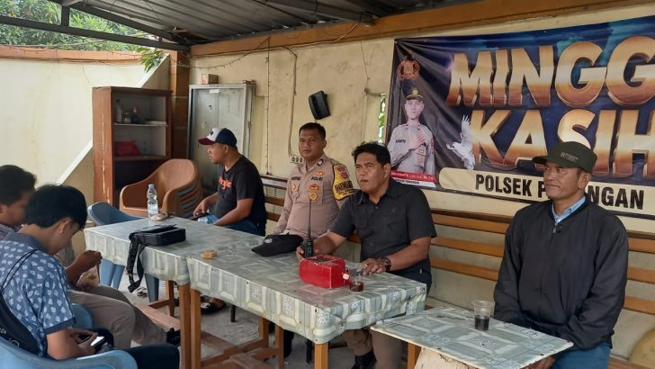 Polsek Panongan Laksanakan Giat Minggu Kasih
