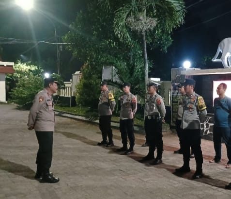 Polsek Mauk Polresta Tangerang Giat Apel Malam Di Lanjutkan Patroli Mobile