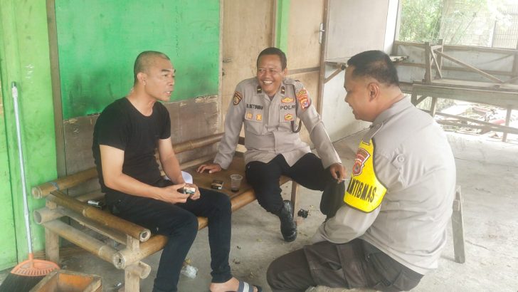 Personil Polsek Mauk Polresta Tangerang Giat Commander Wish Kapolda Banten Yuk Ngopi Wae