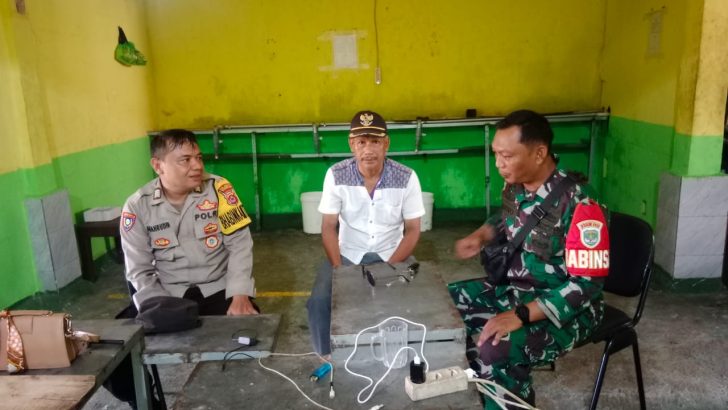 Jalin Silaturahmi Polsek Mauk Giat Guyub TNI-Polri