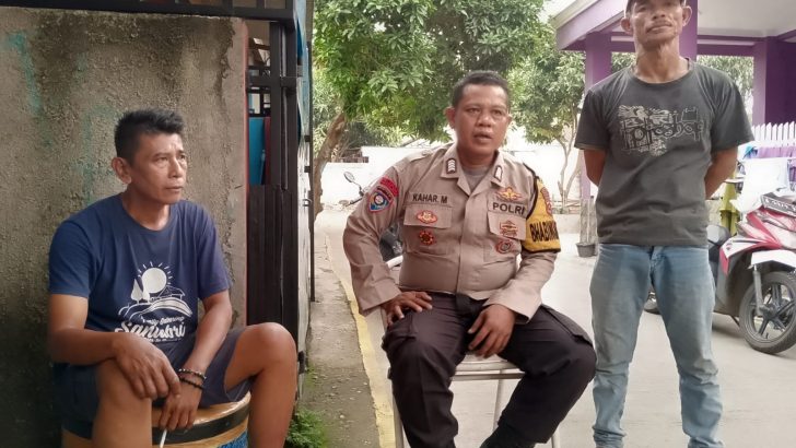Bhabinkamtibmas Polsek Pasar Kemis Sambang DDS Ke Warga
