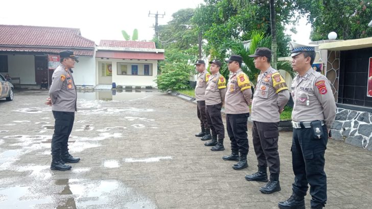 Tingkatkan Disiplin, Personil Polsek Mauk Polresta Tangerang Polda Banten Giat Apel Pagi