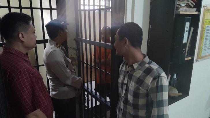 Pawas Polsek Pasar kemis Cek Ruang Tahanan, Pastikan Kondisi Tahanan Aman dan Terkendali