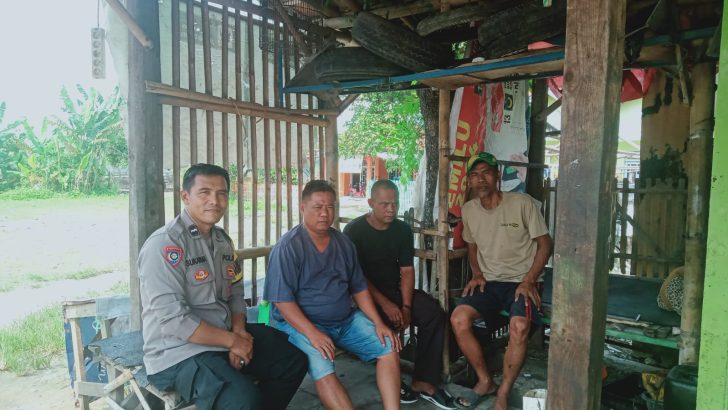 Mempererat Sinergitas dengan para Sesepuh, Polsek Kresek kunjungi Tokoh Masyarakat di Desa