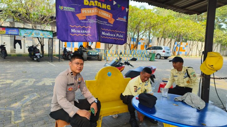 Giat Preventif, Unit Patroli Samapta Polsek Pasar kemis Berpatroli dan Sambangi Scurity