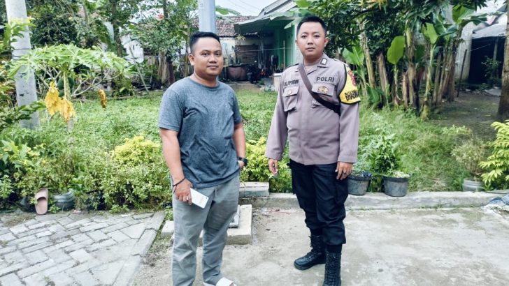 Bhabinkamtibmas Polsek Cisoka Menggelar Giat Polisi RW