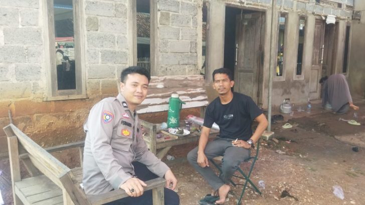 Briptu Fetnando Sambang DDS, Sampaikan Himbauan Kamtibmas Kepada Warga