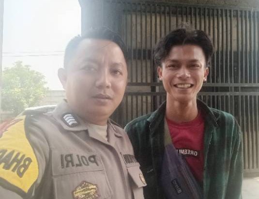 Anggota Polsek Cisoka Kegiatan Patroli dan Sambang Polisi Rw Guna Memelihara Kamtibmas