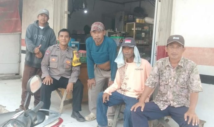 Bentuk upaya menjalin sinergitas dengan masyarakat, Polsek Kresek lakukan Sambang DDS