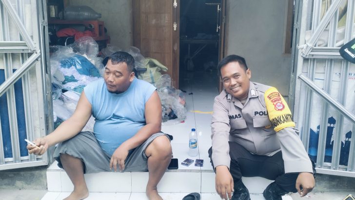 Upaya pencegahan Gangguan Kamtibmas di wilayah, Polsek Kresek lakukan Sambang DDS di Desa