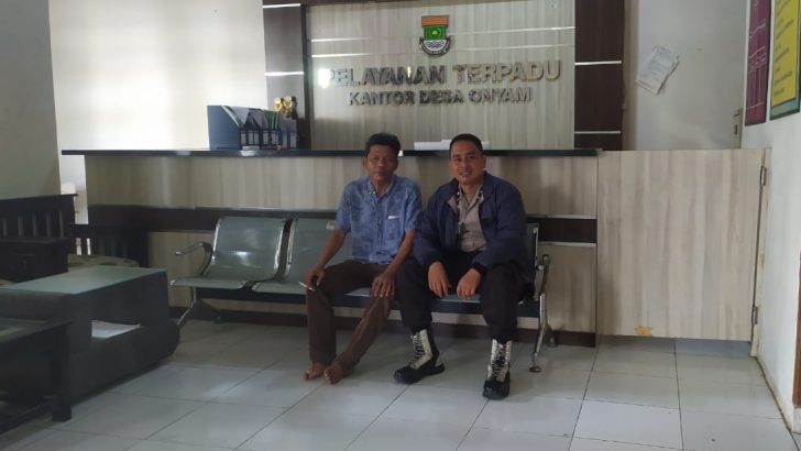 Polsek Kresek sambangi kantor Desa sebagai bentuk menjalin Sinergitas dengan Aparatur Desa