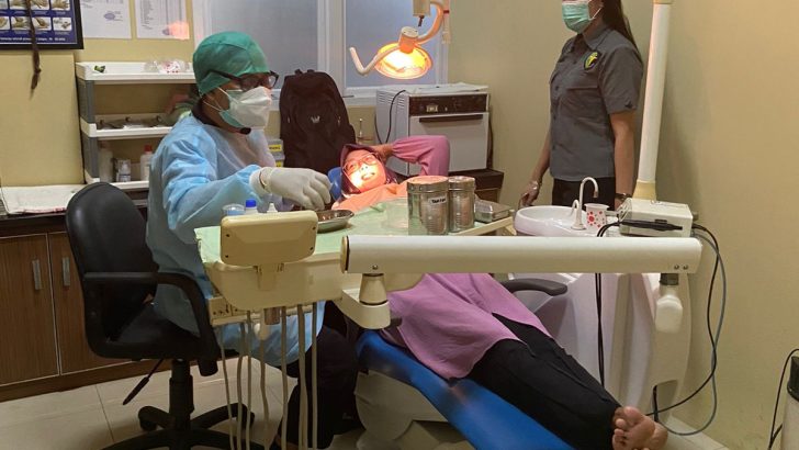 Pelayanan Poli Gigi di Klinik Bhayangkara Polresta Tangerang