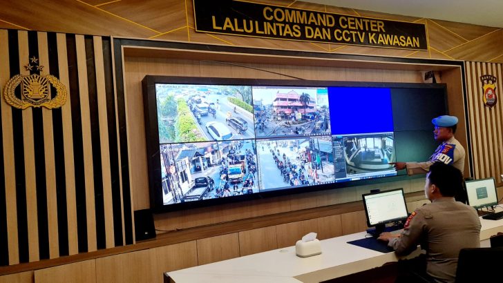PENGECEKAN SITUASI RUANG COMMAND CENTRE POLRESTA TANGERANG OLEH PIKET SIPROPAM POLRESTA TANGERANG