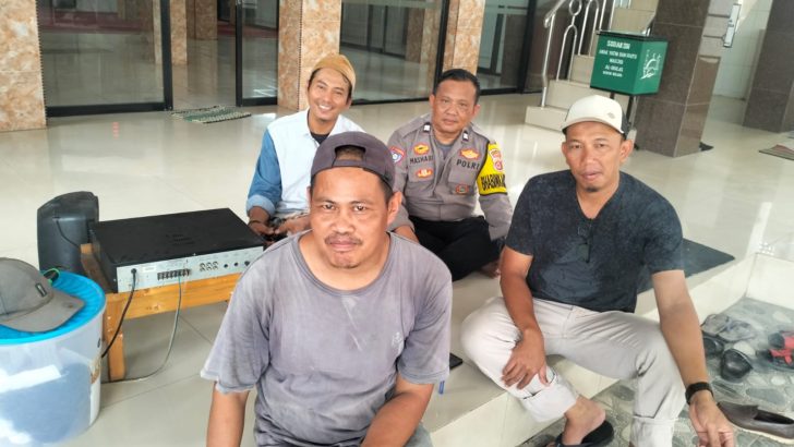 Aiptu Mashabi Sambang Silaturahmi di Perumahan Taman Buah Desa Sukamantri