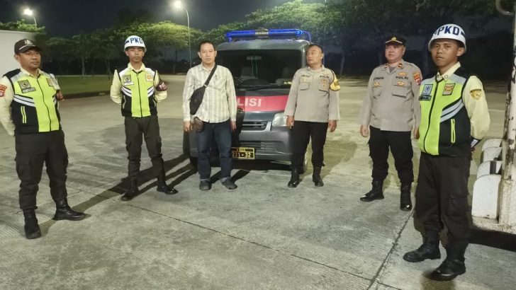 Cegah Balap Liar dan Aksi Kejahatan, Pawas Polsek Pasar Kemis Pimpin Patroli Mobile