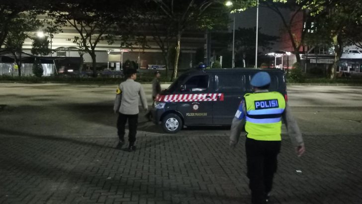Tekan Kriminalitas Malam Hari Polsek Panongan Gelar Patroli Blue light