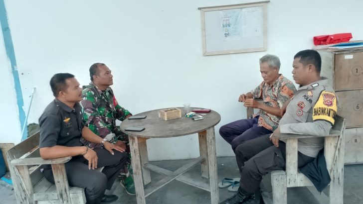 Bhabinkamtibmas dan Babinsa Pangadegan Sambang Desa, Ajak Warga Peduli tentang Kamtibmas