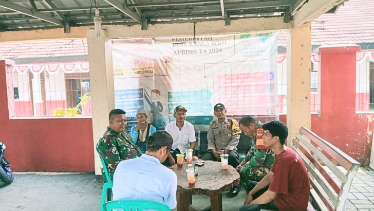 Laksanakan Guyub TNI- Polri Ciptakan Kondusif Wilayah