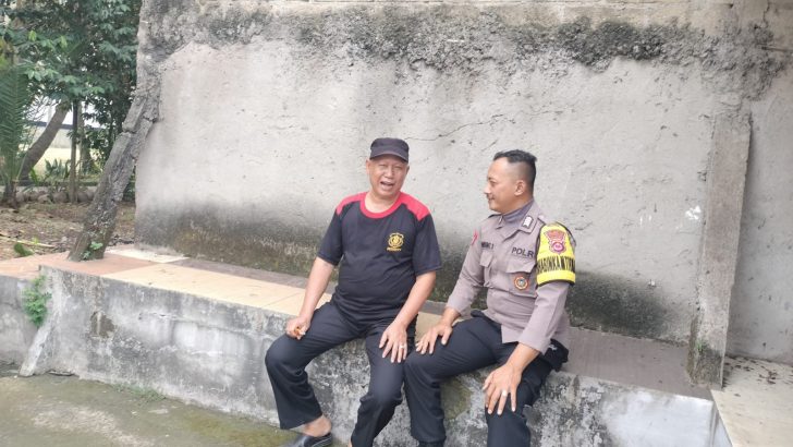 Bhabinkamtibmas Bripka Landung Setyawan Sampaikan Pesan Kamtibmas kepada warga Binaan