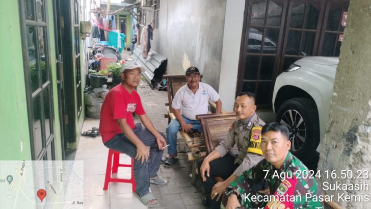 Selalu Berdua Bhabin dan Babinsa Sambang Kepada Warga Binaannya