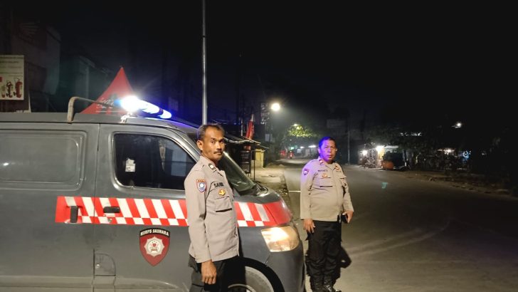 Terus Tingkatkan Patroli Malam Oleh Polsek Pasar Kemis Polresta Tangerang