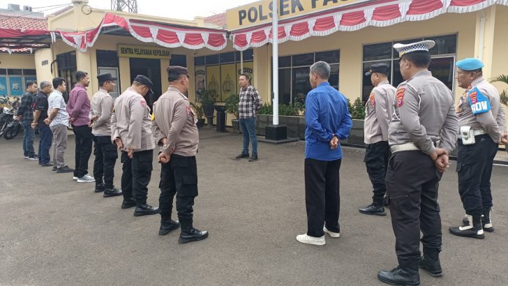 Pimpin Apel Pagi Ipda Ahmad Dasuki Sampaikan Arahan