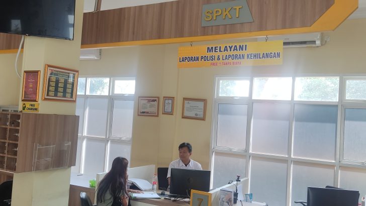 Pelayanan Prima SPKT Polresta Tangerang Polda Banten