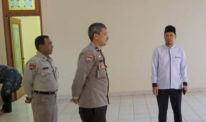 Wujudkan Situasi Kamtibmas Yang Kondusif, PS. Kasubnit Binpolmas Berikan Himbauan Kamtibmas