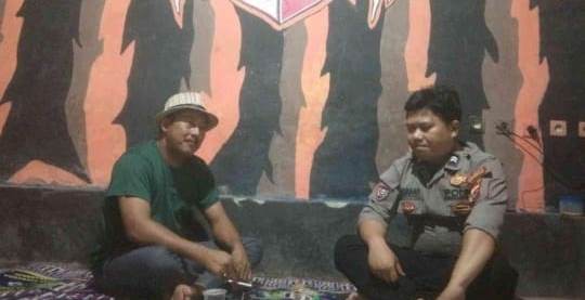 Personil Satbinmas Polresta Tangerang Himbau Warga Untuk Mneingkatkan Keamanan Lingkungan