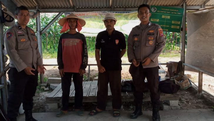 Tekan Gangguan Kamtibmas, Sat Binmas Polresta Tangerang Sambangi Kelompo Tani Desa Saga Kecamatan Balaraja