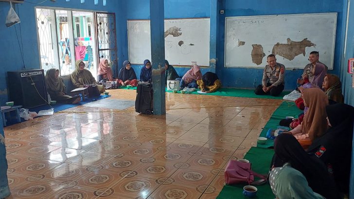 Sambangi Majlis Taklim, PS. Kanit Bintibsos IptuA. Hambali Beri Himbauan Kamtibmas