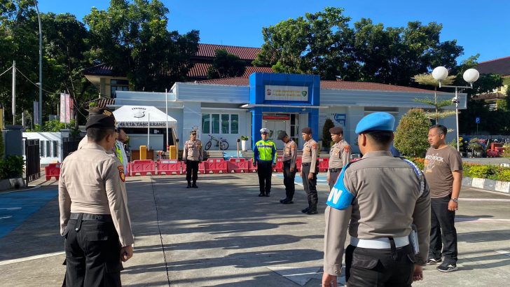 APEL SERAH TERIMA PIKET FUNGSI POLRESTA TANGERANG