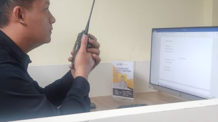 PENGECEKAN RUTIN KUAT SIAGA POLSEK – POLSEK JAJARAN POLRESTA TANGERANG