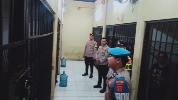 Pengecekan rutin Tahanan Mako Polresta Tangerang