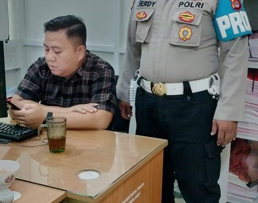 PENGECEKAN KEHADIRAN PIKET SATINTELKAM POLRESTA TANGERANG OLEH PIKET SIPROPAM POLRESTA TANGERANG
