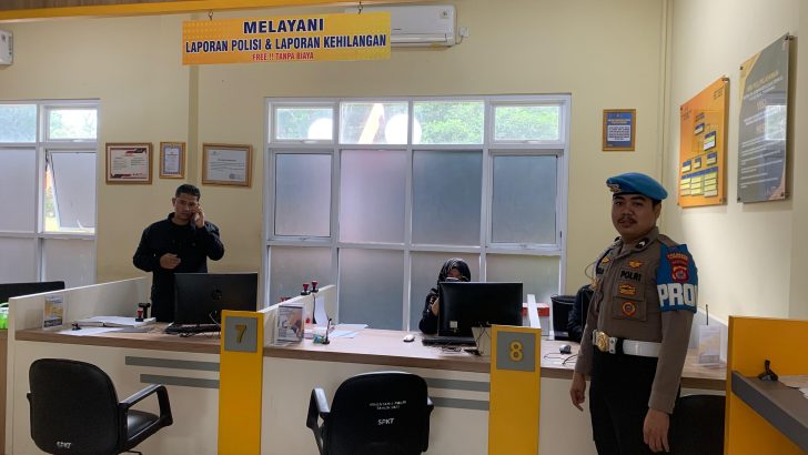 Sipropam Polresta Tangerang Cek Layanan SPKT