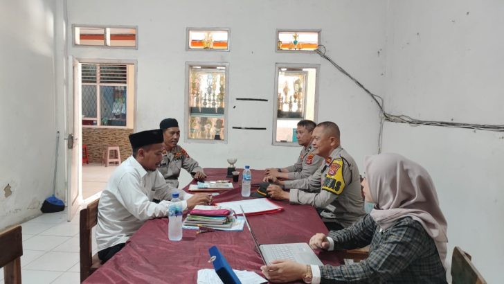 Tingkatkan Koordinasi,  Satbinmas Polresta Tangerang Sambang Ke Sekolah