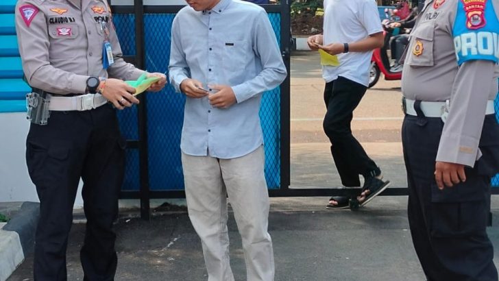 Sipropam Polresta Tangerang lakukan Pengecekan masyarakat pemohon SIM