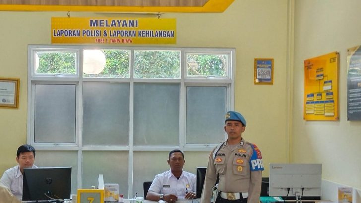 Gedung pelayanan SPKT dilakukan pengecekan oleh Sipropam Polresta Tangerang
