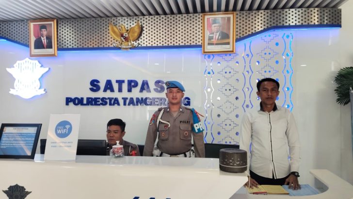 Turut serta Tingkatkan Pelayanan Satpas Sipropam Polresta Tangerang cek berkala kualitas pelayanan