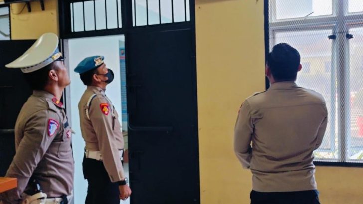 Cek CCTV ruang tahanan Polresta Tangerang guna antisipasi keamanan