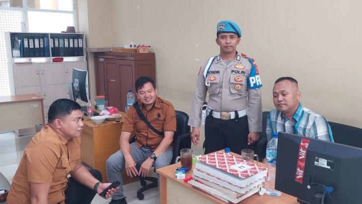 RUANG SATINTELKAM POLRESTA TANGERANG DICEK OLEH SIPROPAM